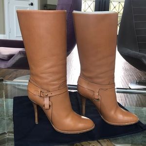 Ralph Lauren Kelsey Midcalf Heeled Boot